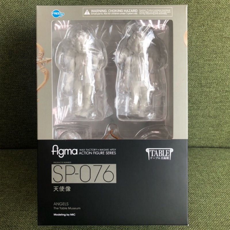 （已售）figma 桌上美術館 小天使 天使像 SP-076 非維特魯威人 可動公仔 非SHF 非萬代