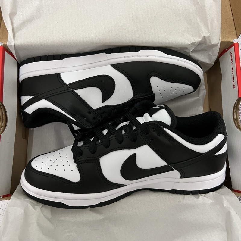 補一雙 全新 現貨 台灣公司貨（是女鞋，不是大童鞋）Nike Dunk Low 黑白 熊貓 女鞋 DD1503-101