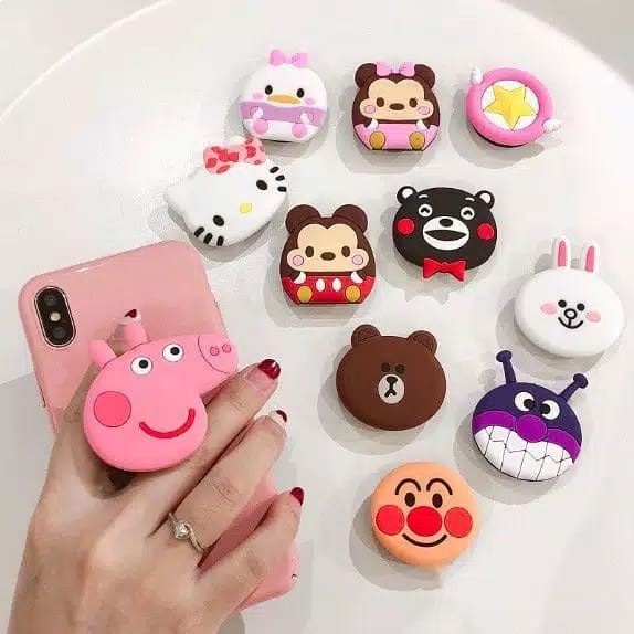 Popsocket 3D 人物 3D 卡通 Popsockets Popsocket Pvc 圖案