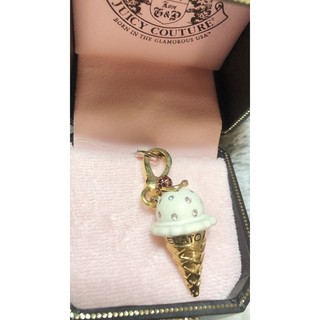 Juicy Couture 冰淇淋吊飾，可掛手環 鑰匙圈 項鍊吊墜