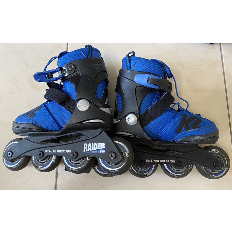 推薦 兒童直排輪鞋 溜冰鞋 美國 Radier K2 pro 二手