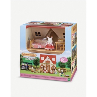 森林家族sylvanian families 森林渡假別墅 紅屋頂可可兔