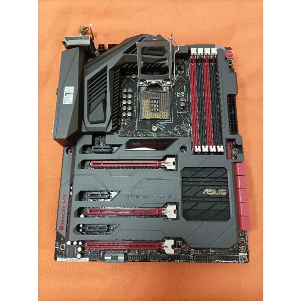 ASUS MAXIMUS VI FORMULA  Z87 1150針 M6F 遊戲主機板+I7-4790K