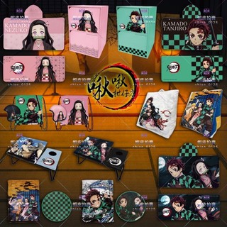 (現貨/限量)💯7-11 鬼滅之刃 炭治郎 彌豆子 雙層收納櫃 多功能摺疊桌 單人雙面薄被 連帽毛巾 軟性滑鼠墊