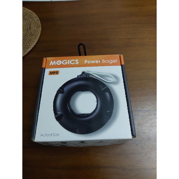 MOGICS Power Donut Bagel 旅行用圓形排插 延長線 甜甜圈  黑色