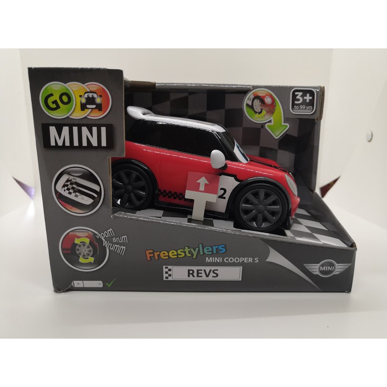 MINI COOPER S 玩具車  【GO MINI Freestylers REVS】