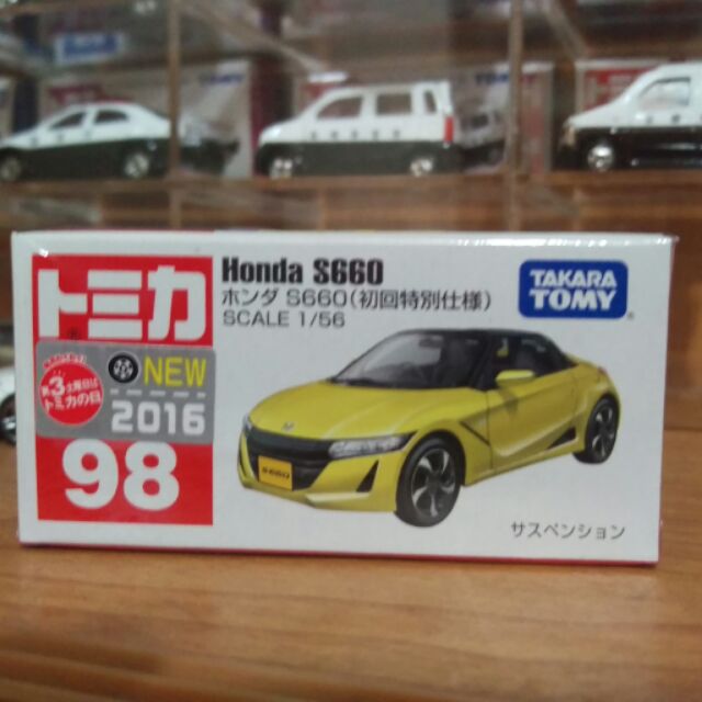 TOMICA NO98 HONDA S660 初回