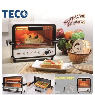 TECO東元9L防燙外取式電烤箱XYFYB0971R