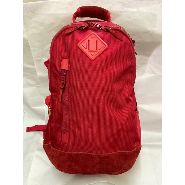 美品  Visvim 16ss 20L Red BALLISTIC尼龍 裏原宿 後背包 日本潮牌包王