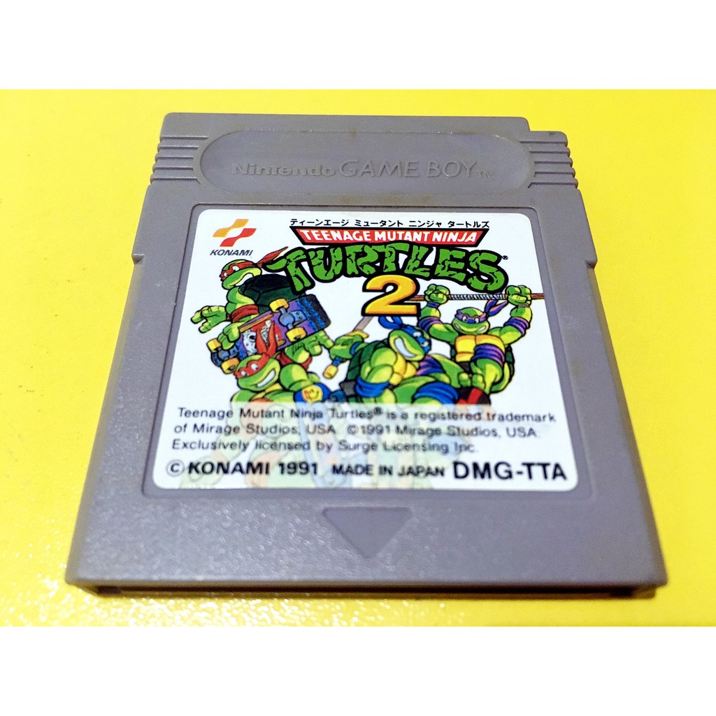 歡樂本舖 GB 忍者龜 2 Ninja Turtles GameBoy GBC、GBA 主機適用 D6/F2/F7