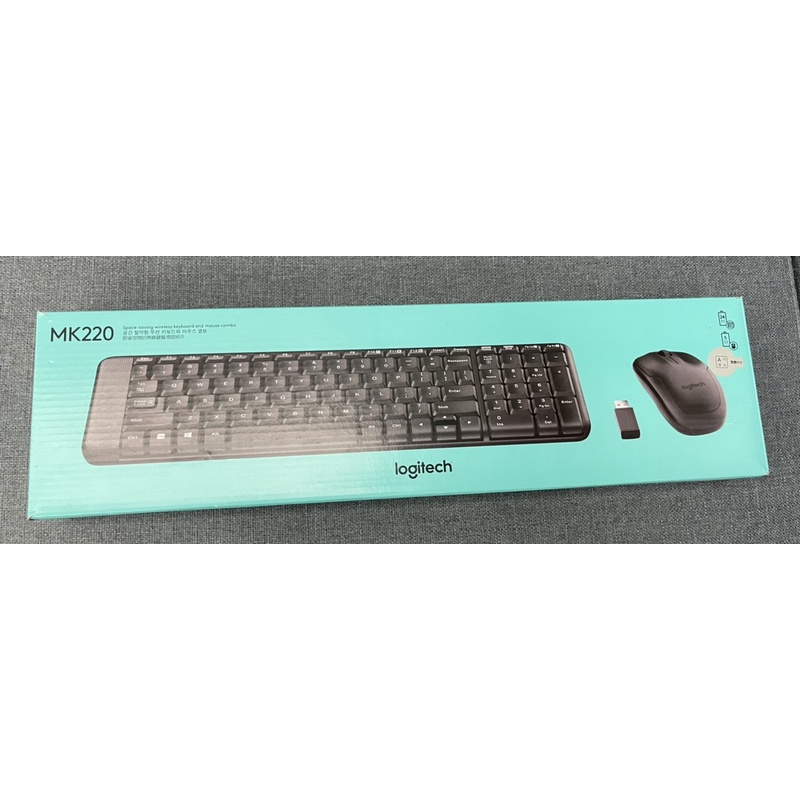 全新 羅技 MK220 無線滑鼠鍵盤組 含運