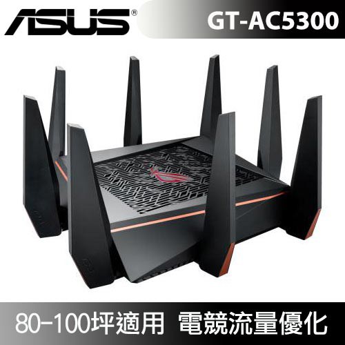 【阿婆K鵝】現貨 ASUS華碩 GT-AC5300 RT-AC5300 路由器 wifi 分享器 AC88u AC86