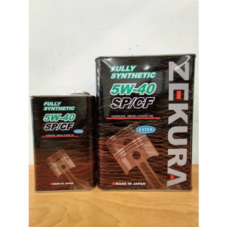 ZEKURA 5W40 5W40 澤潤 SP/CF認證酯類 (ESTER) 全合成機油 日本進口機油 [卡油王]