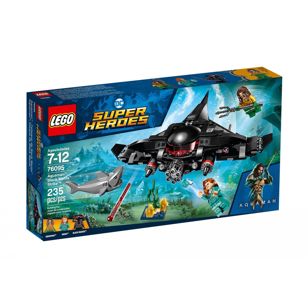 LEGO 樂高 76095 DC超級英雄系列 Aquaman Black Manta Strike 水行俠 黑蝠鱝進擊