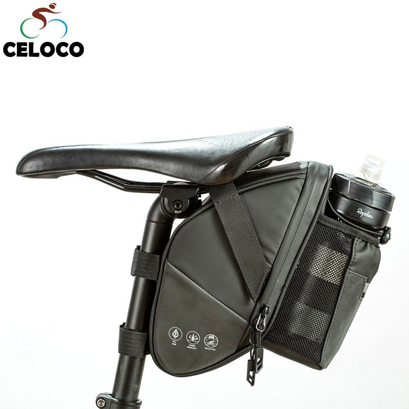 自行車馬鞍包帶水壺袋防水山地車自行車後袋自行車後座尾袋自行車配件