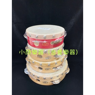 [合音樂器] 臺製 凱德森 Cadeson TO11 系列 6吋 7吋 8吋 原木鈴鼓 牛皮鈴鼓 紅色鈴鼓 原木框 樂器