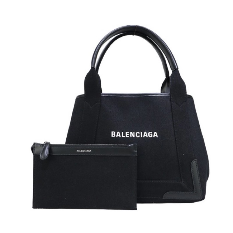 Balenciaga 巴黎世家帆布包‘限量黑’S號