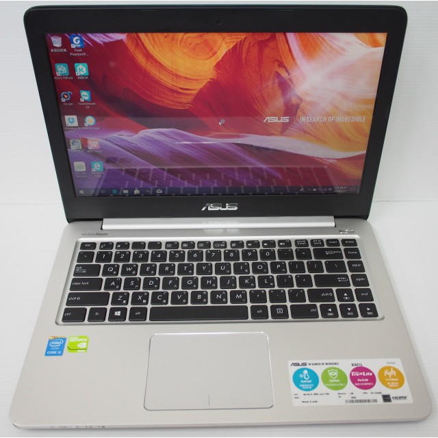 [崴勝3C] 二手 ASUS K401LB 14吋 四核 獨顯 I5-5200U NV-940M 薄 筆電 K401L