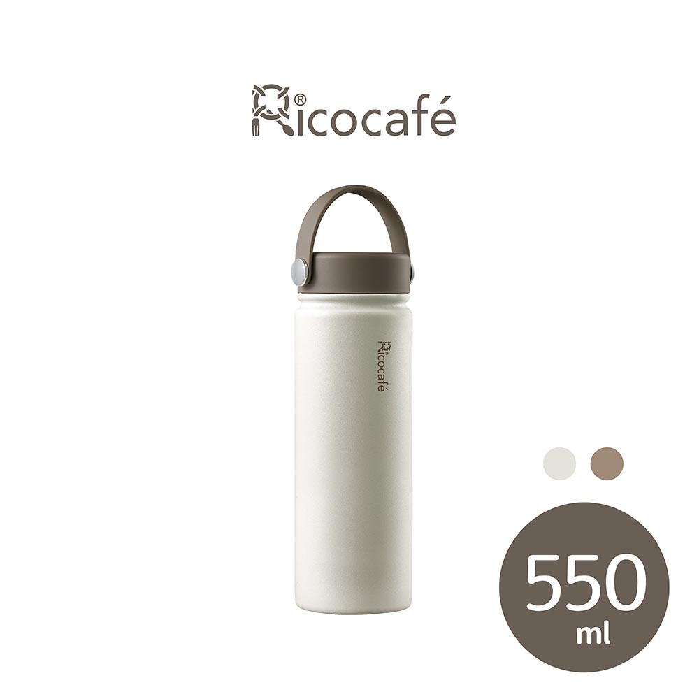 【RICO 瑞可】陶瓷塗層廣口保溫杯(550ml)JPC-550