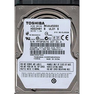 Toshiba MK6465GSX 640G SATA2 電路板正常 維修用 硬碟