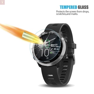 【熱銷熱賣】Garmin Forerunner 645 9H鋼化玻璃螢幕保護膜 防指紋 防刮痕 防摔螢幕貼 HD手錶螢幕