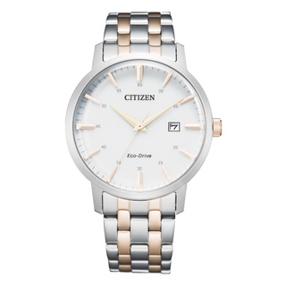 CITIZEN 星辰錶 光動能簡約手錶-雙色(BM7466-81H)40mm