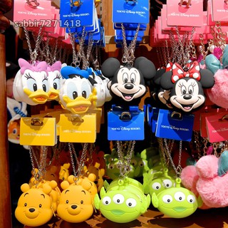 日本正版 ✿樂園限定 頭型 矽膠 拉鍊 零錢包 米奇 米妮 唐老鴨 黛西 維尼 日本東京迪士尼樂園 吊飾 掛飾 鑰匙圈