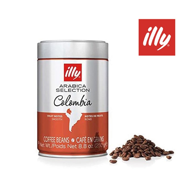 義大利【illy】哥倫比亞單品咖啡豆｜250g｜總代理公司貨｜含稅開發票