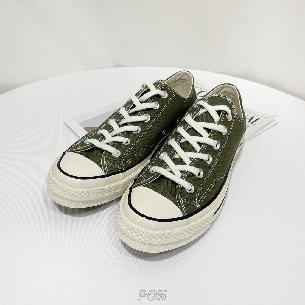 【PON】 現貨秒發 Converse Chuck Taylor 1970 帆布鞋 軍綠 低筒 匡威 162060C