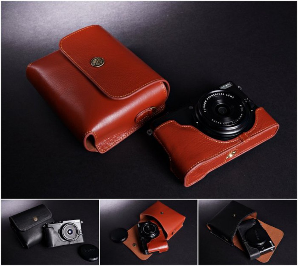 【台灣TP 】Fujifilm  X70  真皮相機皮套  相機包(不含底座)