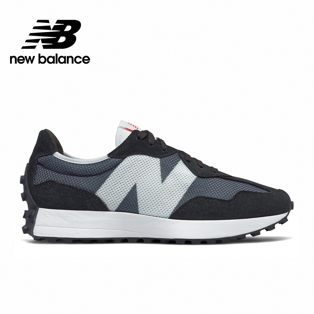 【New Balance】 NB 復古運動鞋_中性_黑灰_MS327BC-D楦 327