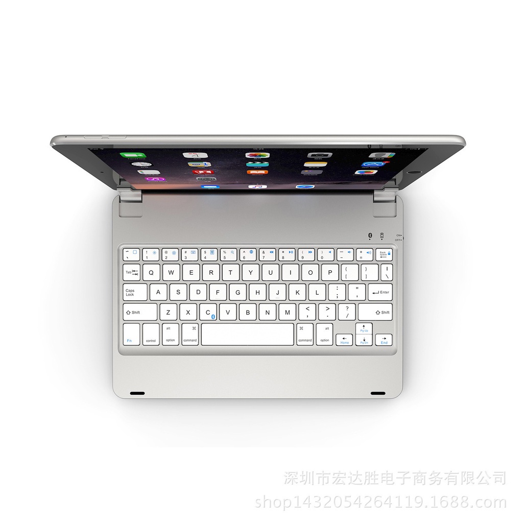 {l3w6irdexe}新產品ipad pro 9.7藍牙鍵盤卡槽插入式 轉軸平板電腦藍牙鍵盤