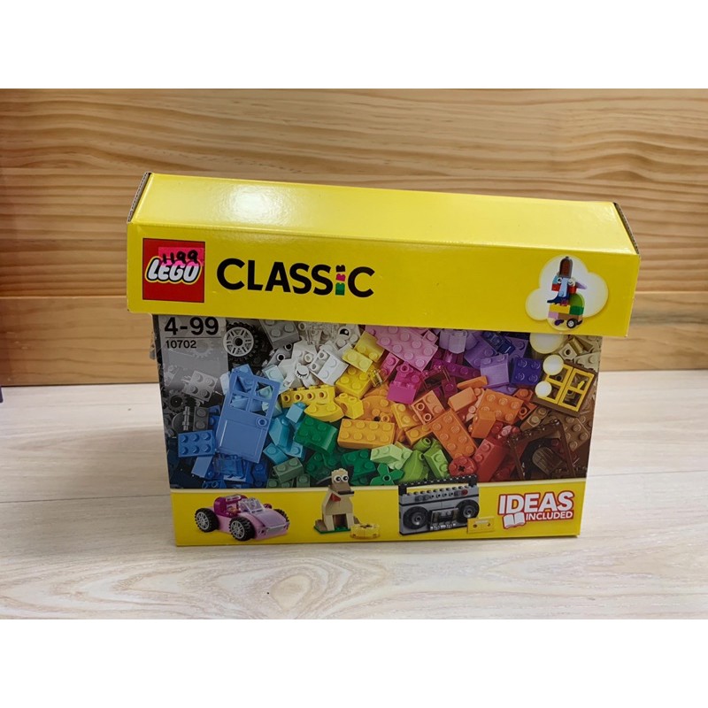 [Amber’s樂高小店］LEGO CLASSIC 經典創意系列 10702 基本顆粒組（未拆但有脫膠）