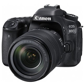 《晶準數位》Canon EOS 80D +18-135mm STM KIT(平輸貨)45個10字對焦.防水滴.防塵