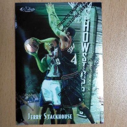 1997-98 Finest Silver 費城76人隊 Jerry Stackhouse 球員卡