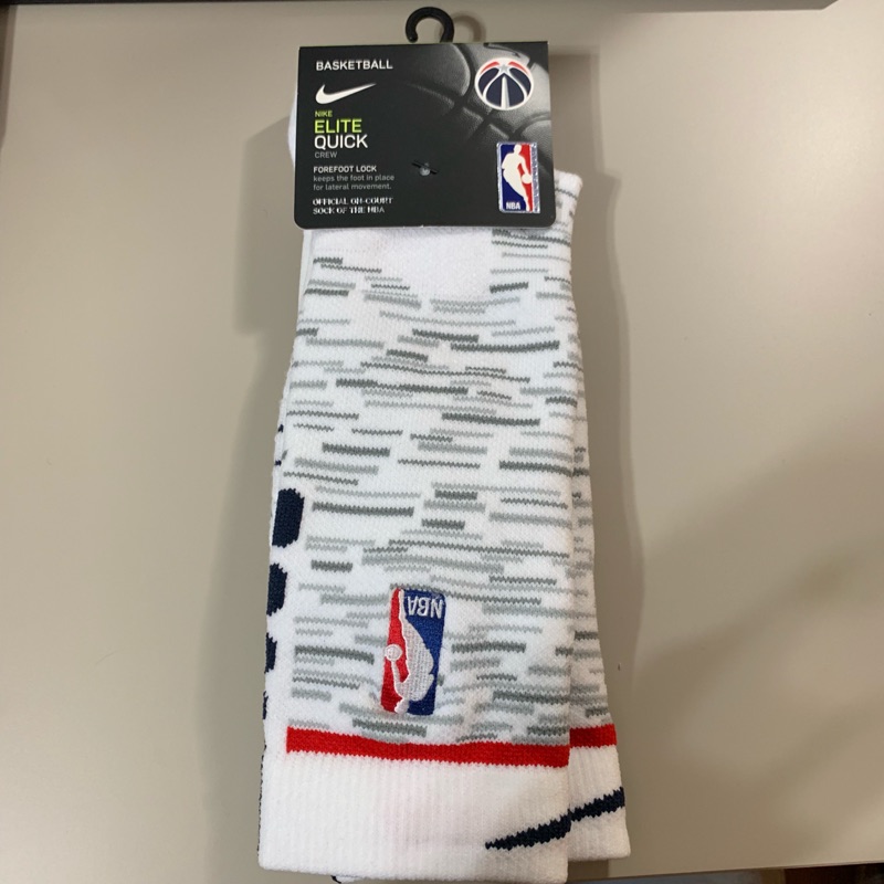 NBA Nike Elite Quick Crew Socks 巫師隊菁英襪