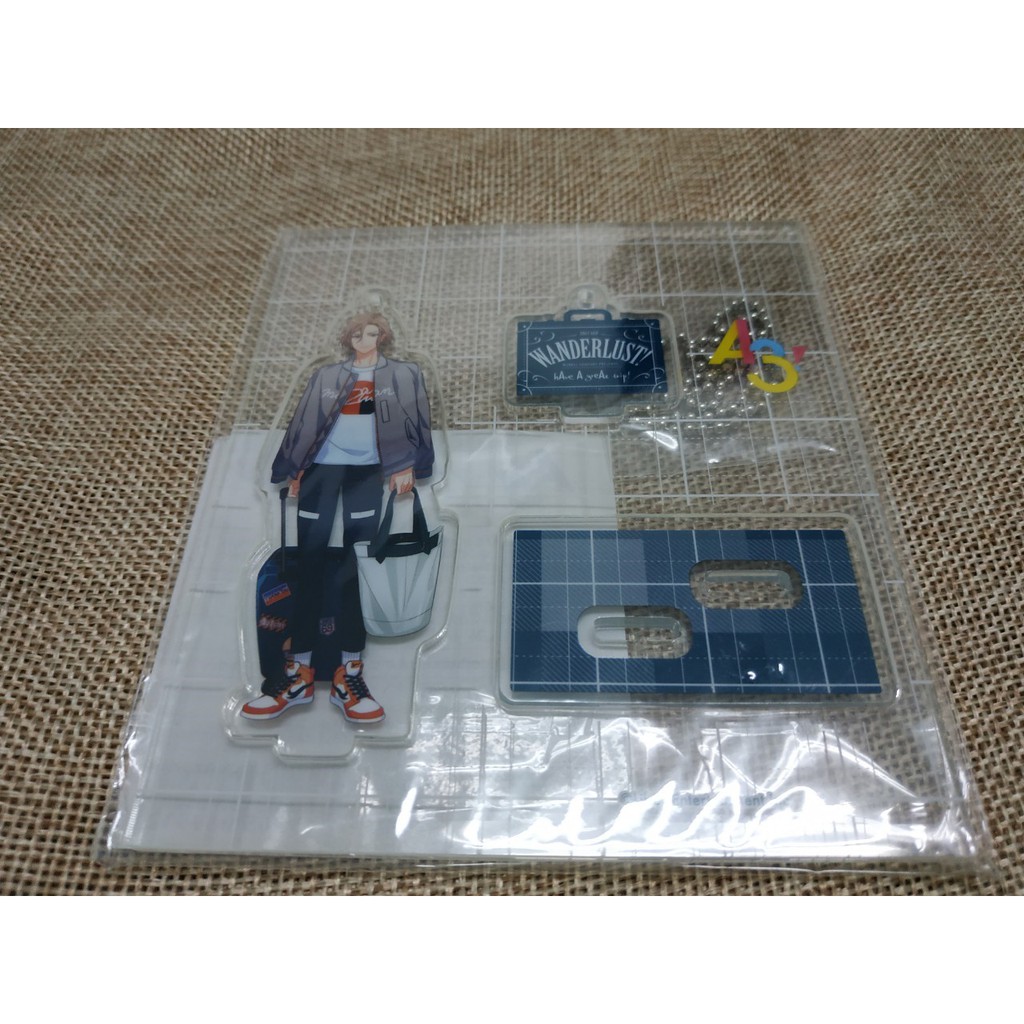 日版a3 エースリーmankai劇團滿開劇團壓克力立牌agf 17 海外旅行秋組攝津萬里 蝦皮購物