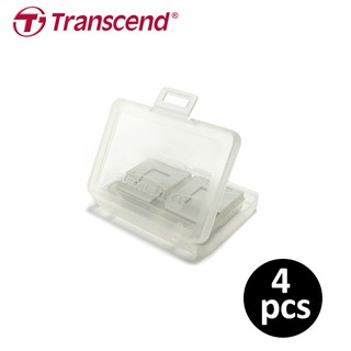 創見 Transcend 4片裝 多功能記憶卡收納盒 記憶卡保存盒 原廠公司貨