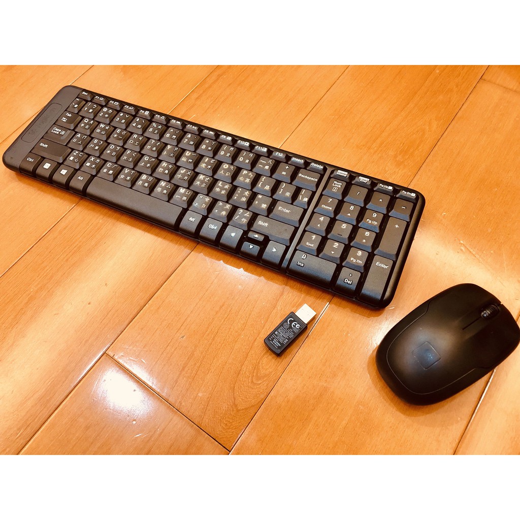 Logitech 羅技 K220 無線鍵鼠組  鍵盤 滑鼠
