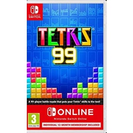 🌜哈哈🌛NS SWITCH 全新現貨✨TETRIS 99 加贈 12個月 會員資格✨俄羅斯方塊 大逃殺 繁體中文版遊戲片