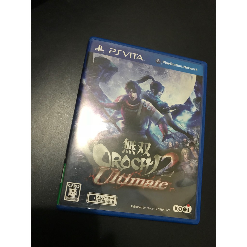 Ps Vita 正版遊戲日版無雙蛇魔2 Orochi 2 Ultimate 蝦皮購物