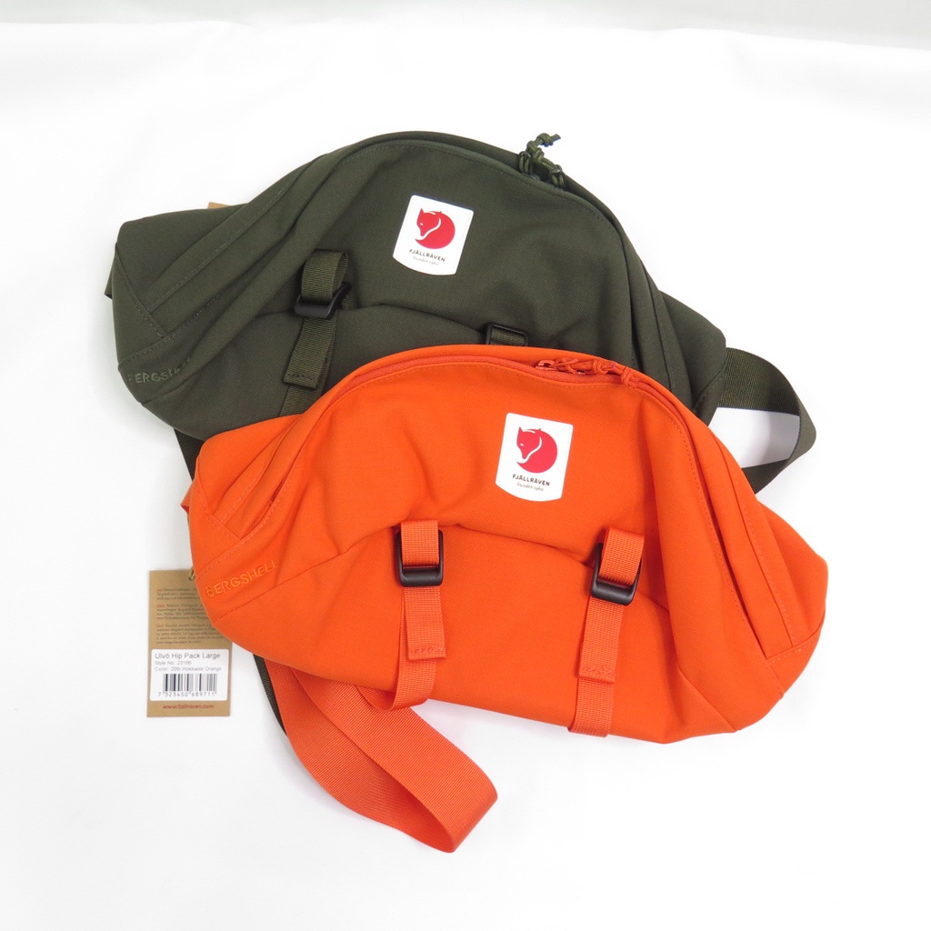 Fjallraven 北極狐 ULVO HIP PACK LARGE 腰包 23166- 兩款【iSport商城】