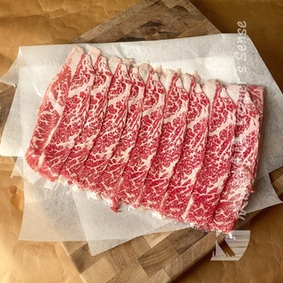 1855 Choice 無骨牛小排薄切火鍋片 250g ｜ 牛肉片 去骨 涮 安格斯 濕式熟成 美國 【鮮食購官方直營】
