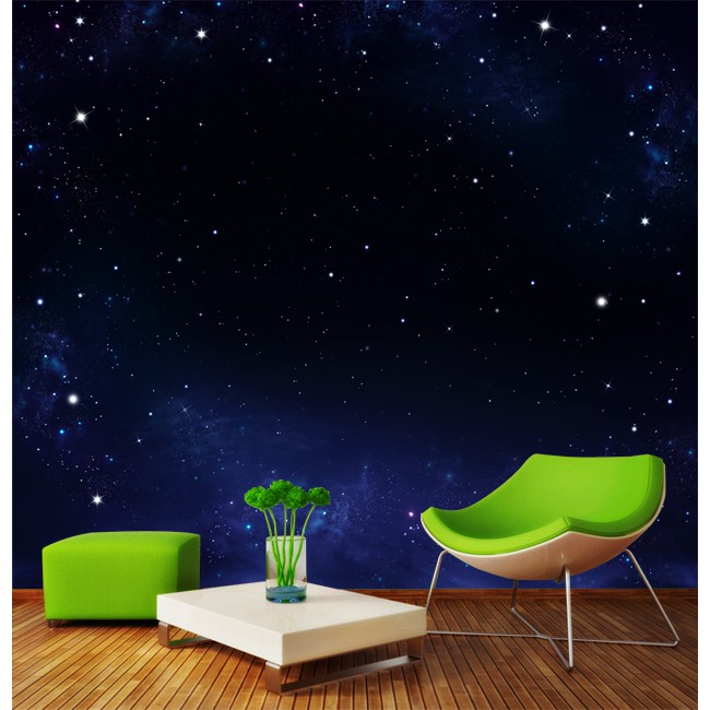 客製化壁貼店面保障編號f 658 星空夜晚壁紙牆貼牆紙壁畫星瑞shing Ruei 蝦皮購物