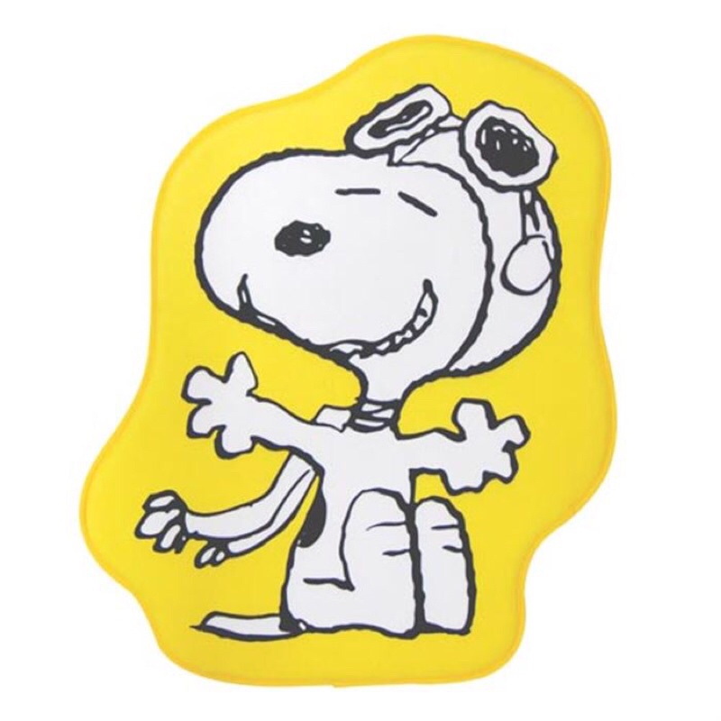 （現貨當天出貨）Snoopy 史努比造型 地墊 黃色 現貨