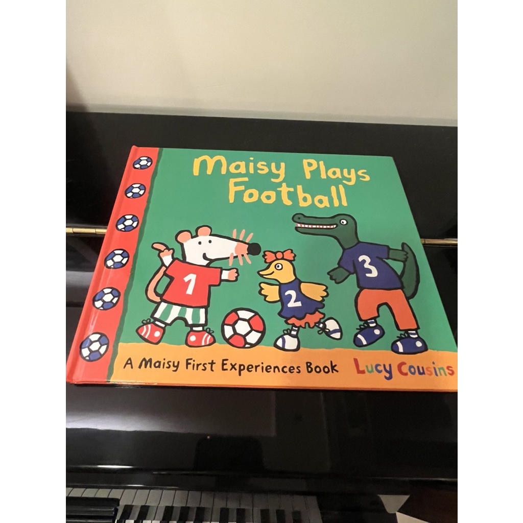 [DONDON媽咪] &lt;二手圖書&gt; 小鼠波波繪本系列Maisy Plays Football