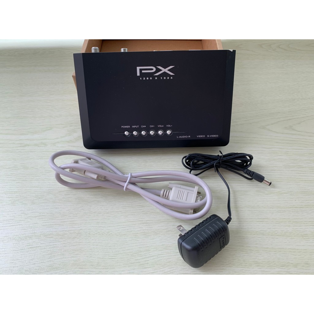 【二手】PX大通 F-2 全頻液晶電視盒(類比訊號)
