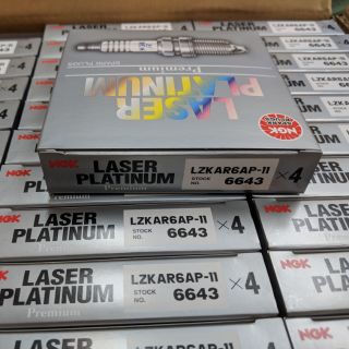 【JX汽車材料】LZKAR6AP11 LZKAR6AP-11 NGK 火星塞 白金 TIIDA LIVINA MARCH