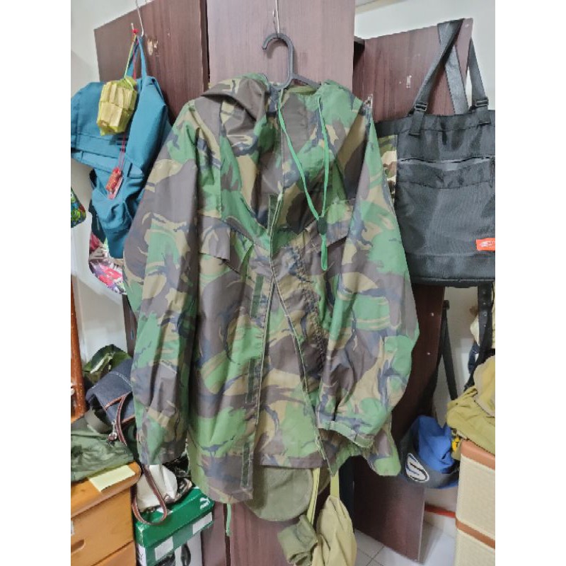 【KOM】British army DPM pvc rain jacket parka 英軍 公發 雨衣 (賣場有雨褲)