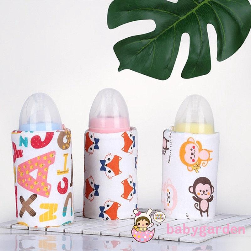 萌寶園*實用便攜式餵奶保溫袋USB嬰兒兒童奶瓶保溫套